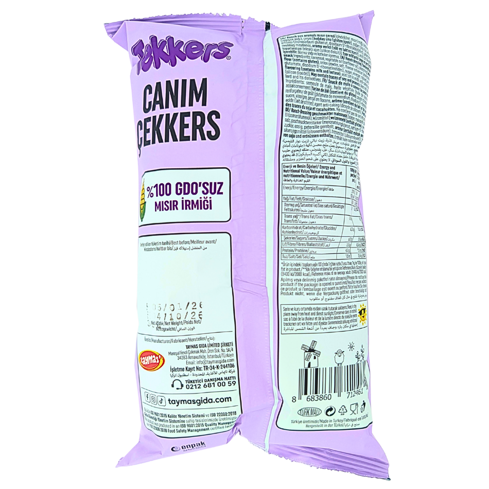 Tekkers Ranch Corn Puffs (Turkey) - 35g