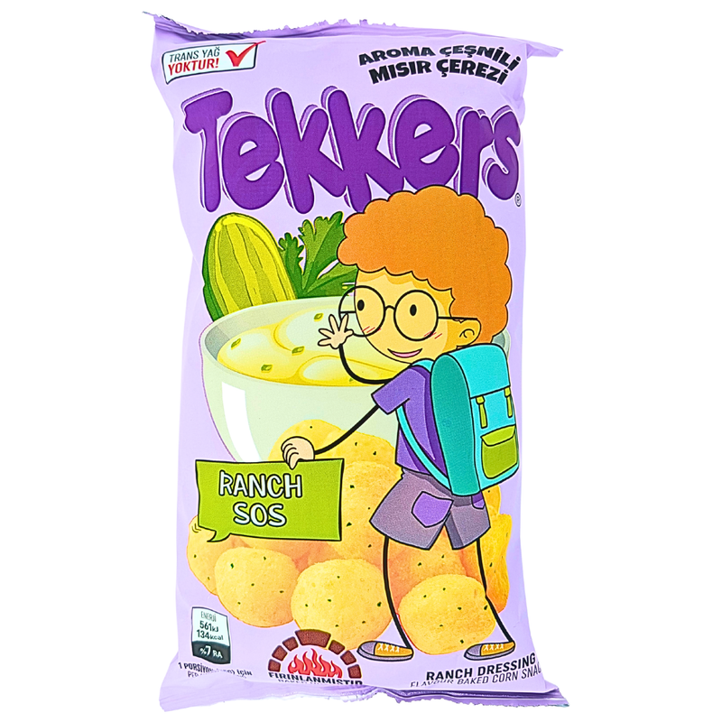 Tekkers Ranch Corn Puffs (Turkey) - 35g