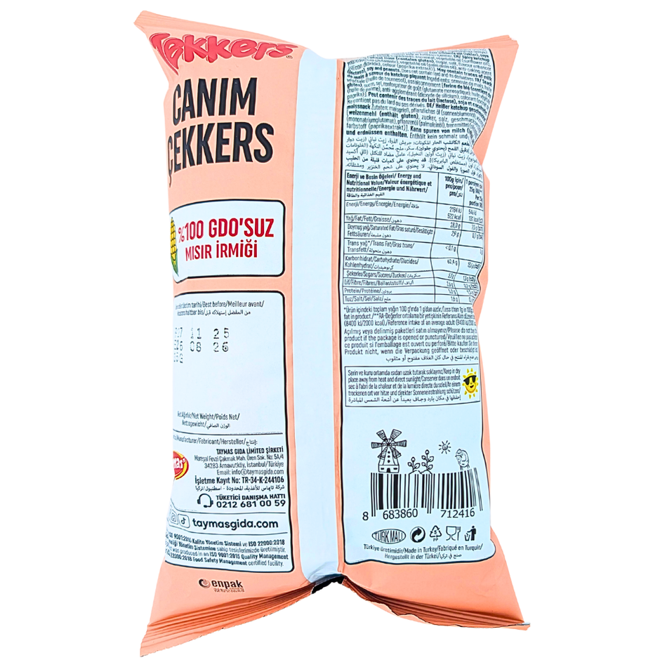 Tekkers Spicy Ketchup Corn Puffs (Turkey) - 35g