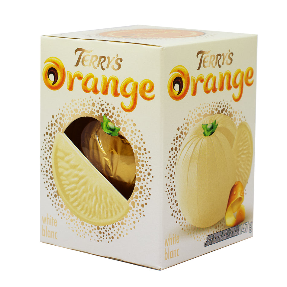 Terry's Chocolate Orange White Chocolate Ball - 147g **BB Sept/28/2024**