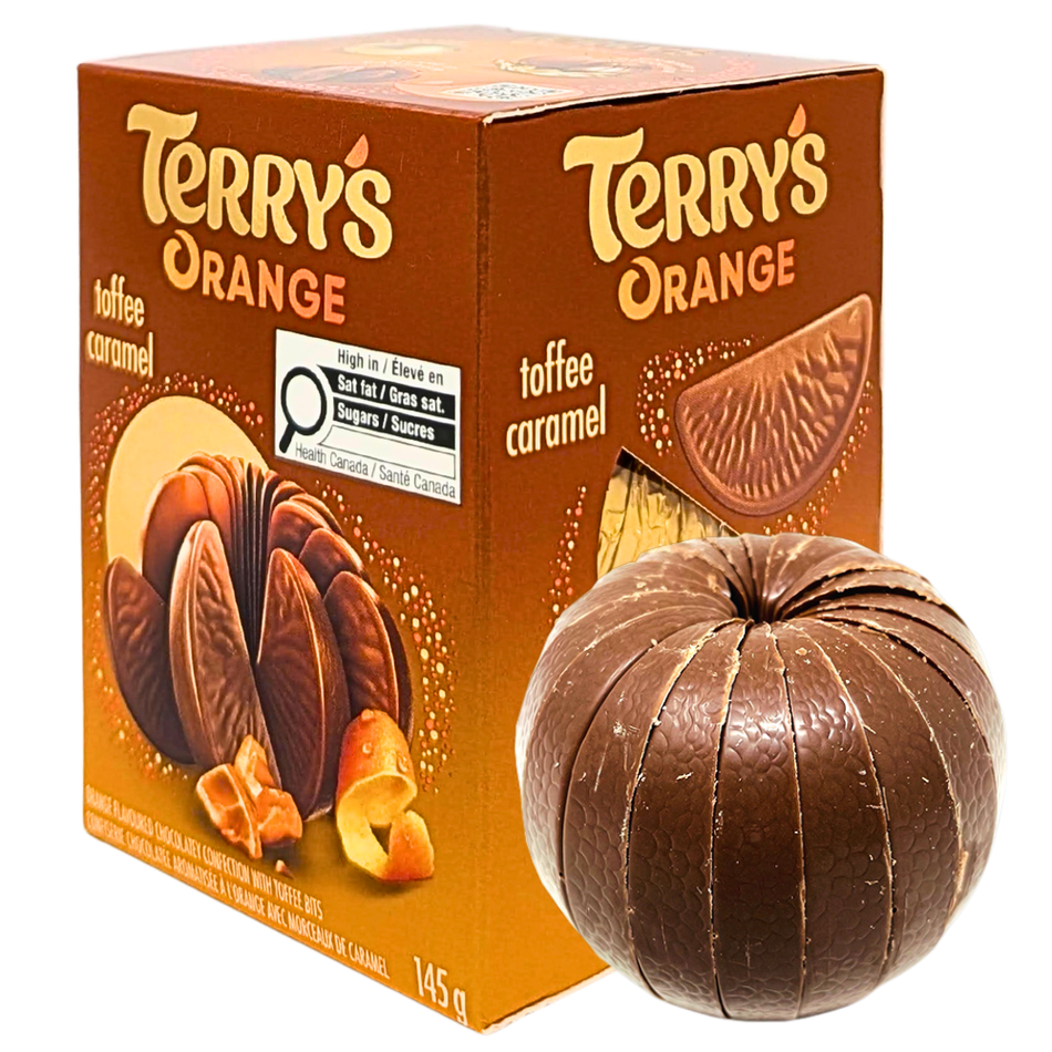 Terry's Chocolate Orange Toffee Chocolate Ball - 145g