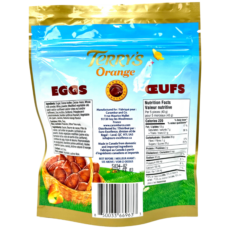 Terry's Orange Eggs - 128g