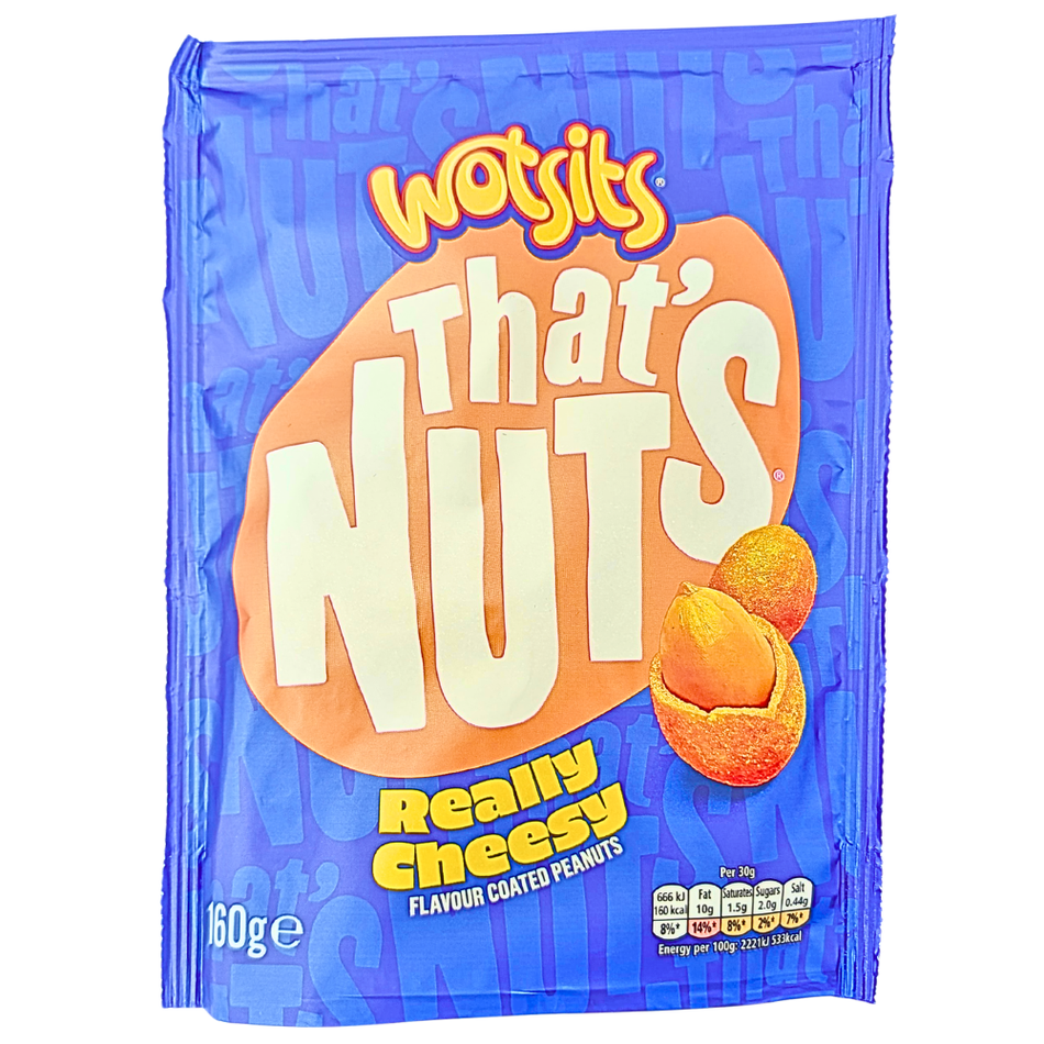 That's Nuts Wotsits Really Cheesy (UK) - 160g