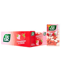 Tic Tac Strawberry & Cream Mints - 1oz