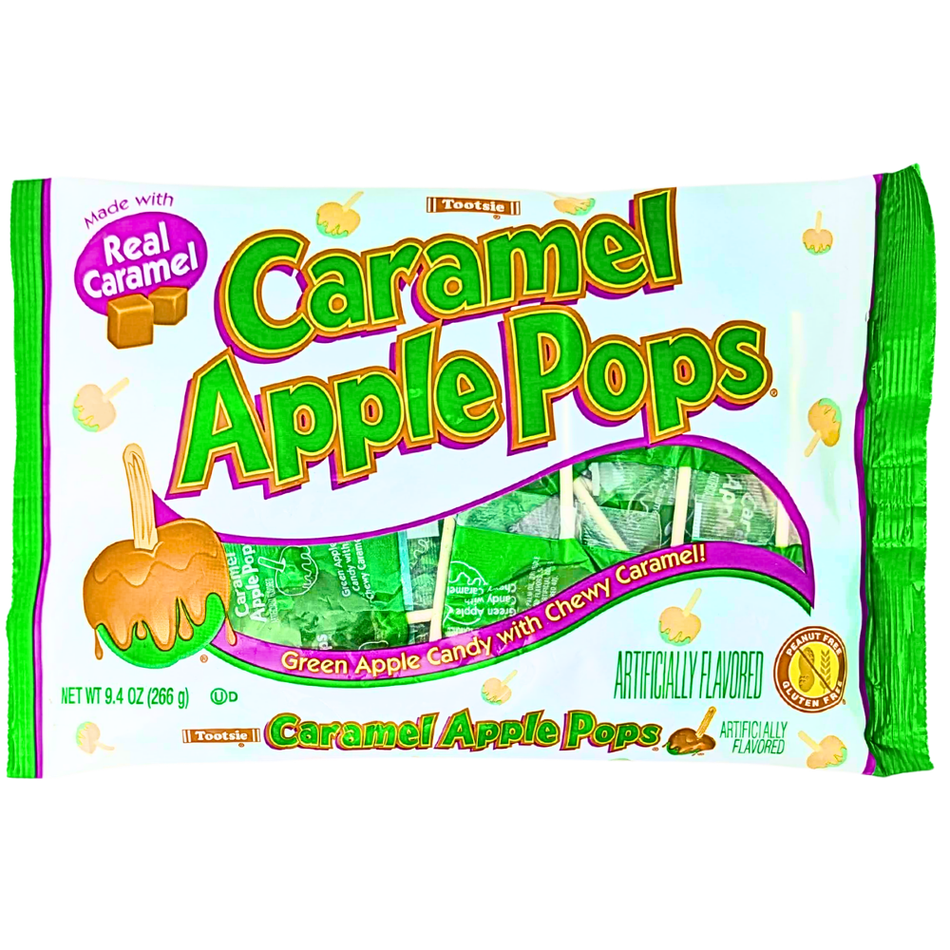 Tootsie Caramel Apple Pops Bag - 9.4oz