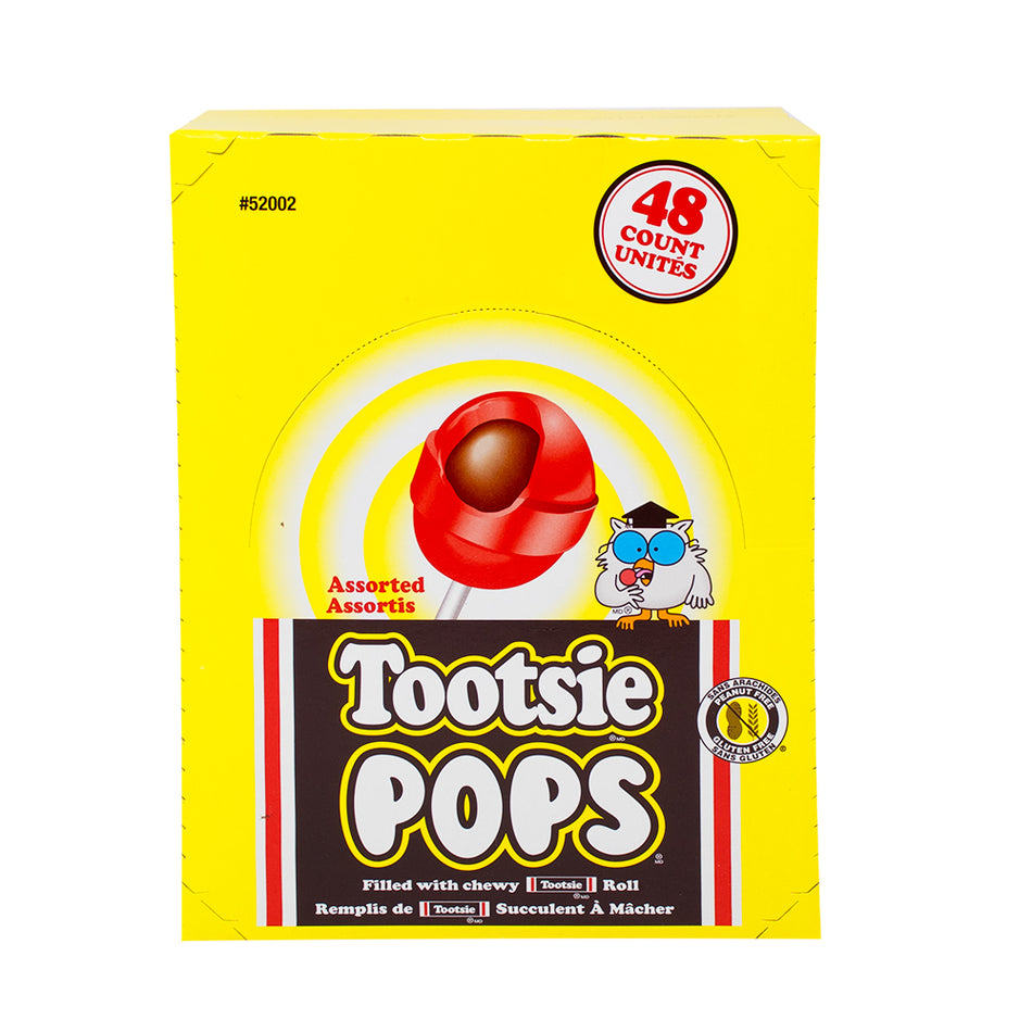 Tootsie Pops Assorted - 100 Lollipops