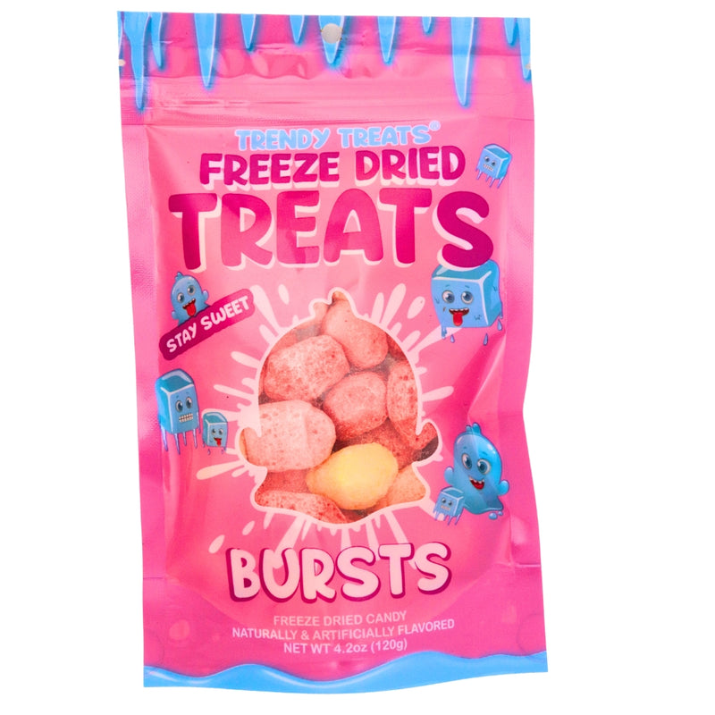 Trendy Treats Freeze Dried Starburst - 4oz - Trendy Treats - Freeze Dried Candy - Freeze Dried Starbursts - Trendy Treats Freeze Dried Starbursts