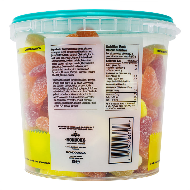 Sweet Sixteen Tropical - 1.75kg Nutrition Facts Ingredients, sweet sixteen, sweet sixteen candy, canadian candy, canadian sweets, canadian treats