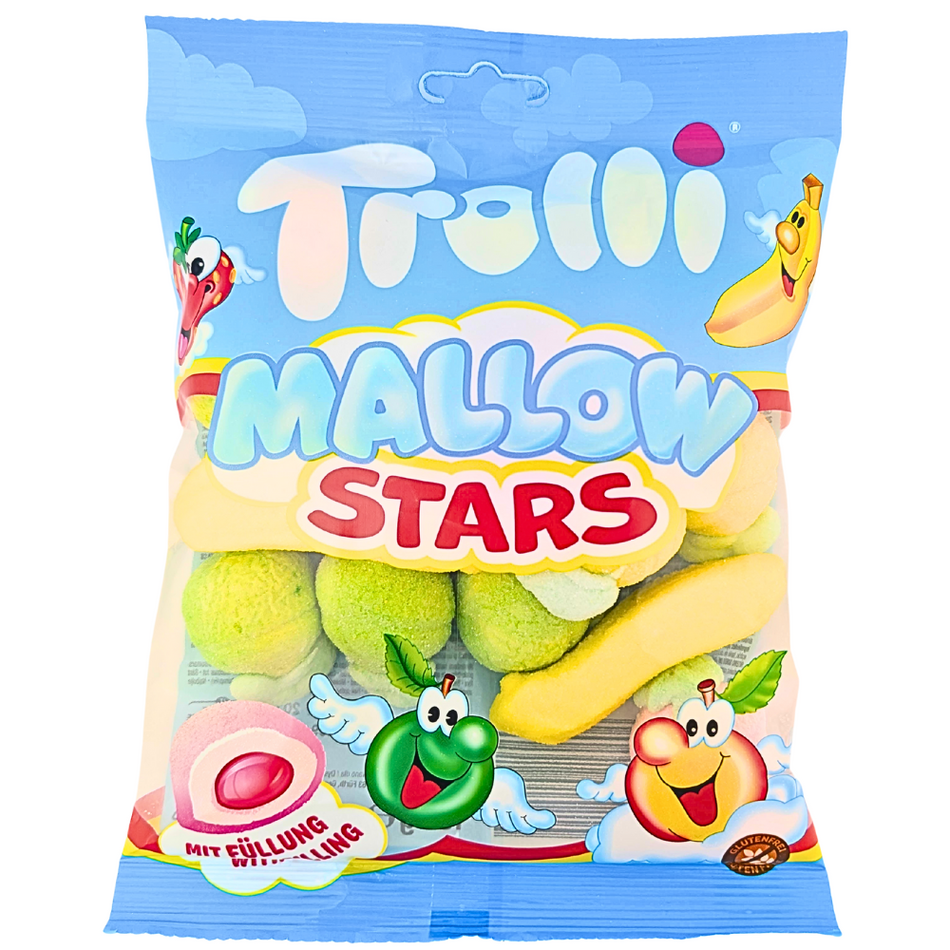 Trolli Mallow Stars (Germany) - 150g