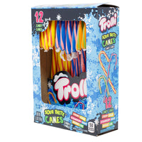 Trolli Sour Brite Candy Canes - 12ct - 5.28oz - Trolli Sour Brite Candy Canes - Trolli Candy - Trolli Candy Canes - Christmas Candy - Classic Christmas Candy 