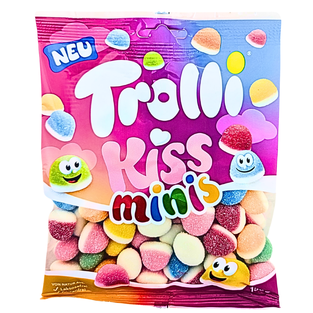 Trolli Strawberry Kiss Minis (Germany) - 150g