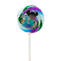 Adam & Brooks Mermaid Twirl Pops - 1oz - Lollipops - Adams & Brooks Candy