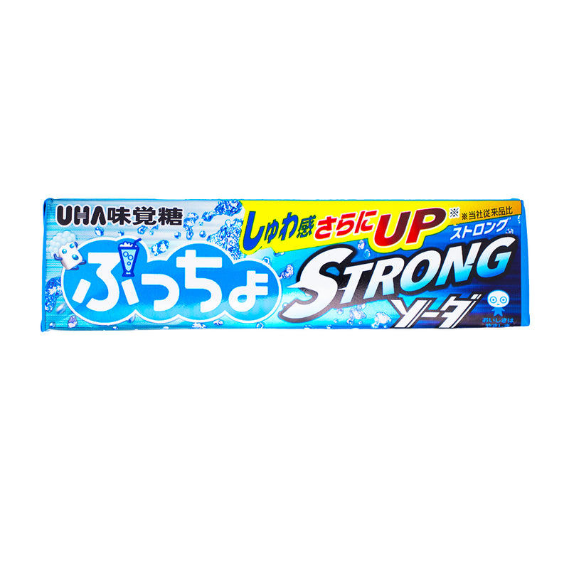 UHA Puccho Stick Soda Chewy Candy (Japan) - 50g - UHA - UHA Candy - Chewy Candy - Soda Candy - Japan Candy - Japanese Candy