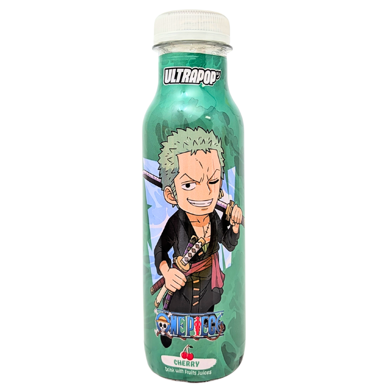 Ultrapop Soda One Piece Zoro Cherry (UK) - 330mL