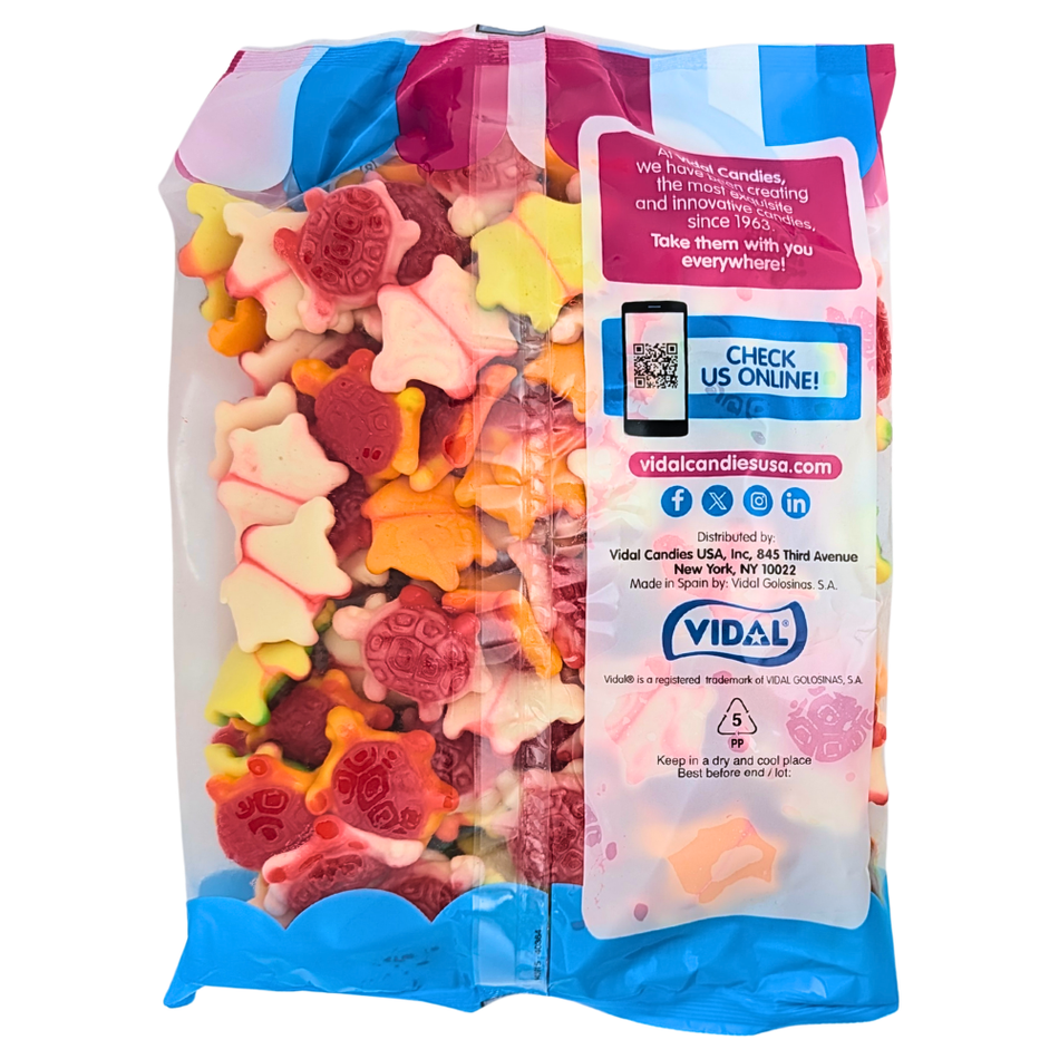 Vidal Gummi Turtles - 2.2lb