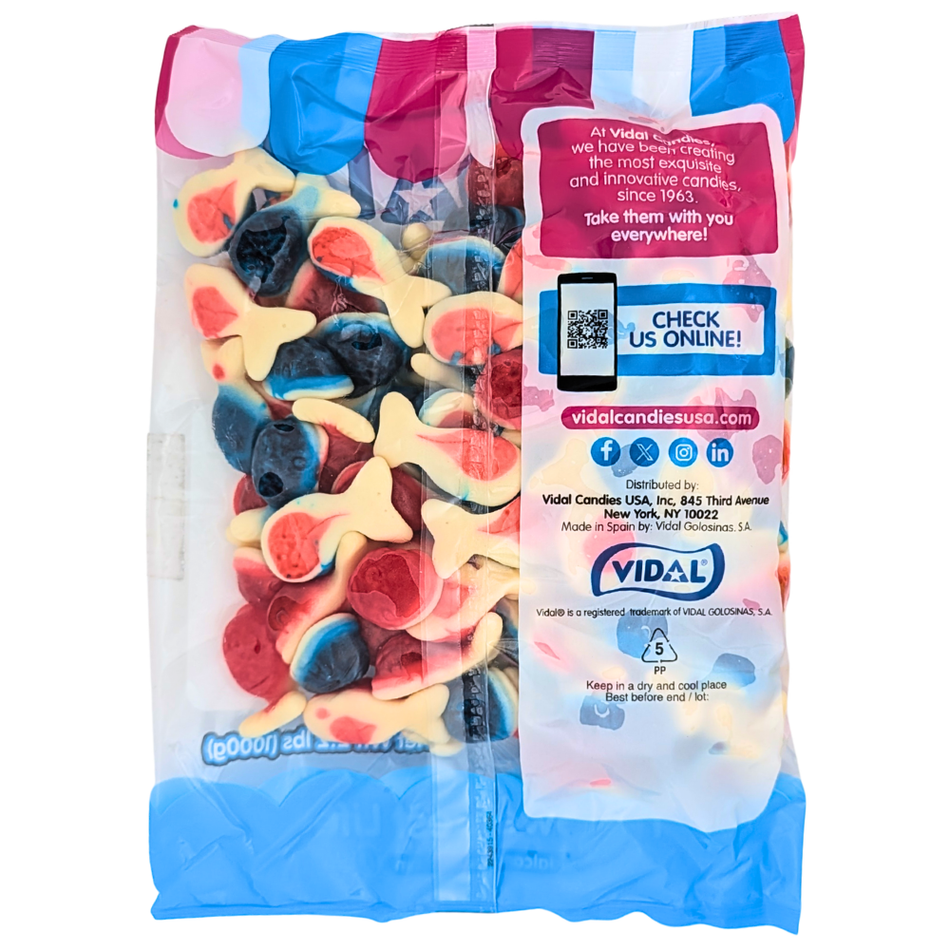 Vidal Gummi Whales - 2.2lb