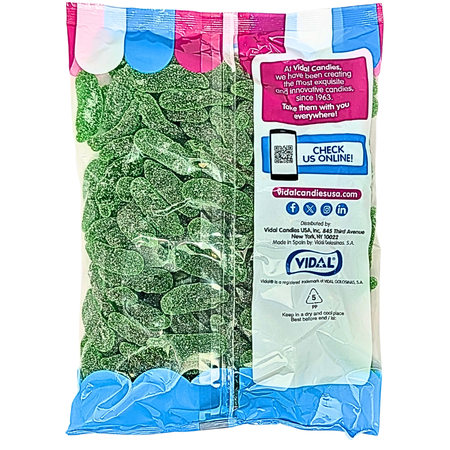 Vidal Sour Gummi Pickles - 2.2lb