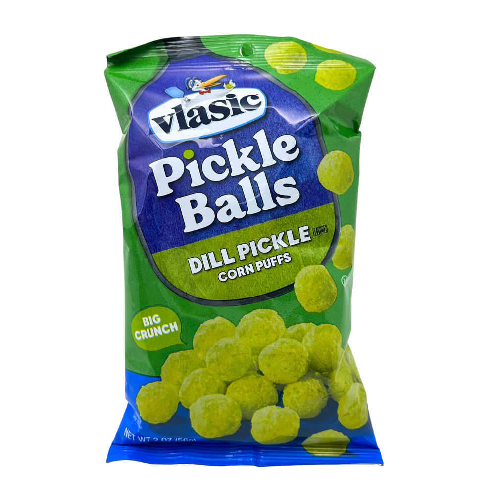 Vlasic Dill Pickle Balls Corn Puffs - 2oz *BB Feb 24 2026*
