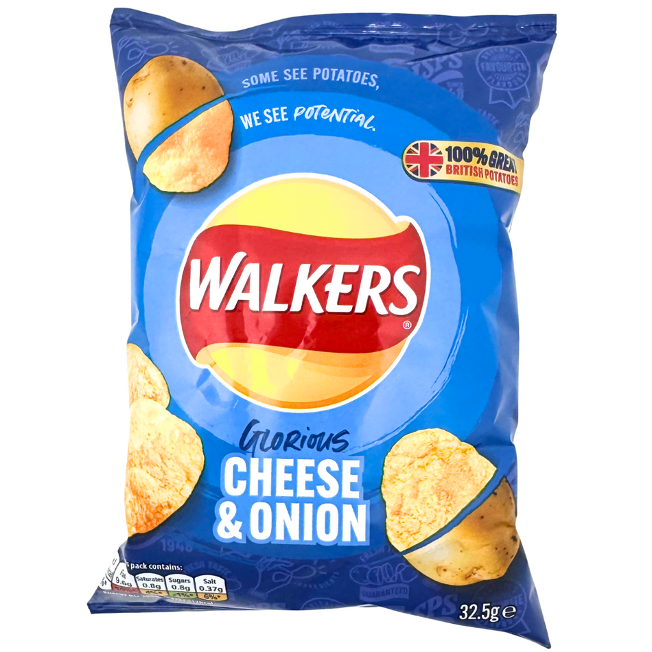 Walkers Cheese & Onion Chips (UK) - 32.5g