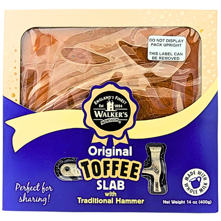 Christmas Walkers Creamy Toffee Slab