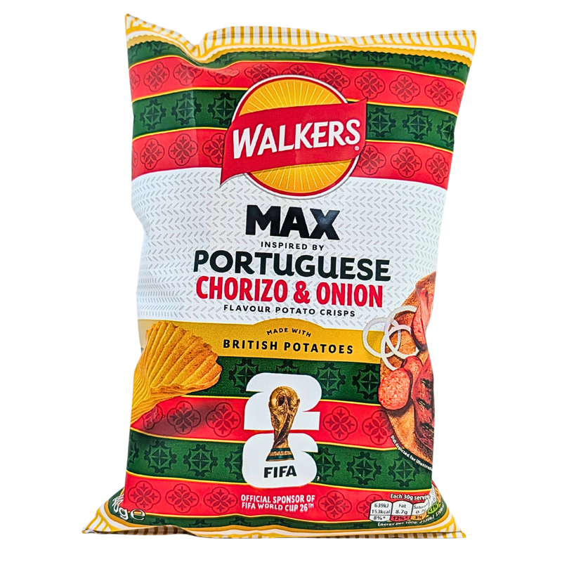 Walkers Portuguese Chorizo & Onion (UK) - 140g