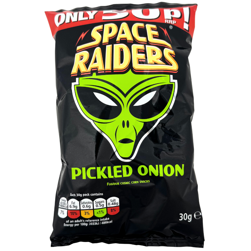 Walkers Retro Space Raiders Pickled Onion (UK) - 30g