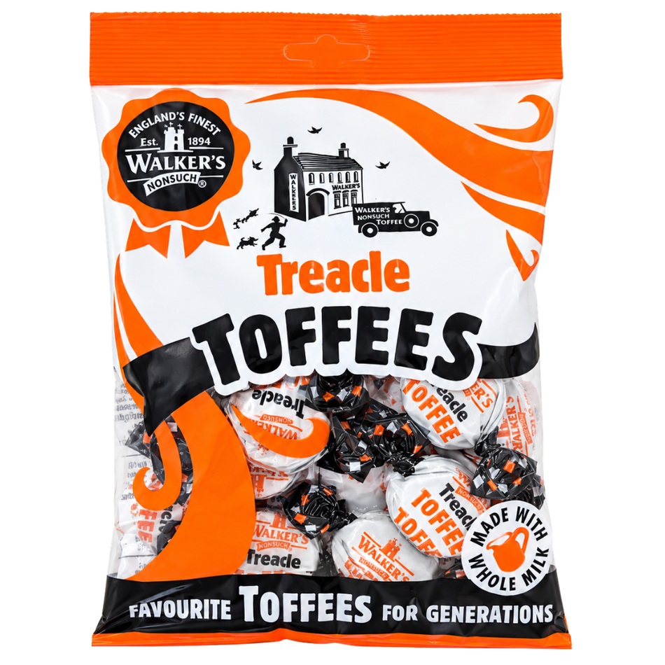 Walker's Treacle Toffees (UK) - 150g