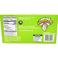 Warheads Freezer Pops 10 Pack - 10oz