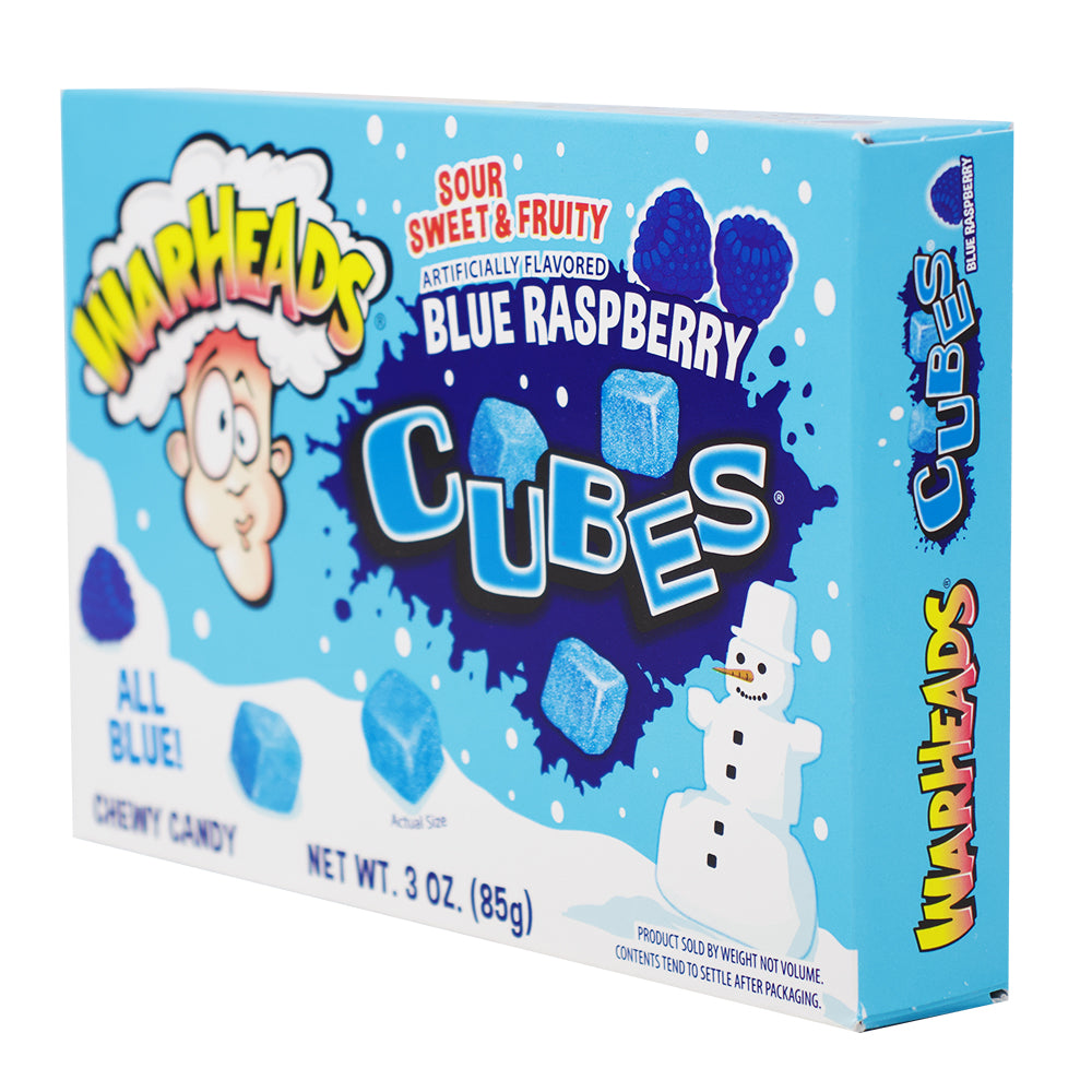 Warhead Blue Raspberry Cubes Warheads Chewy Cubes | Candy Funhouse – Candy Funhouse CA