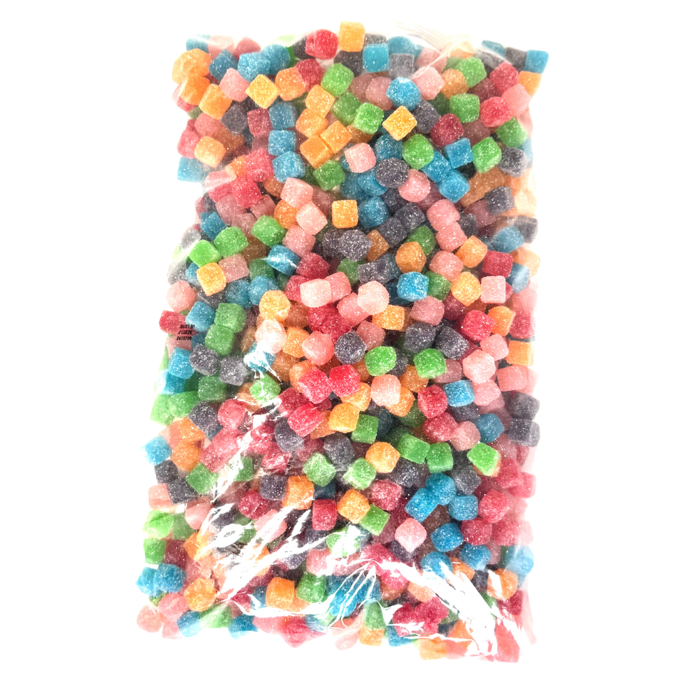 Warheads Bulk Chewy Cubes 6 Assorted Flavors - 5lb | Candy Funhouse ...