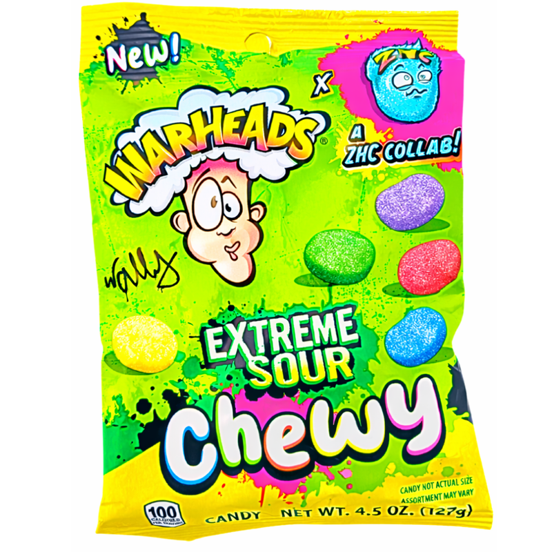 Warheads Extreme Sour Chewy - 4.5oz