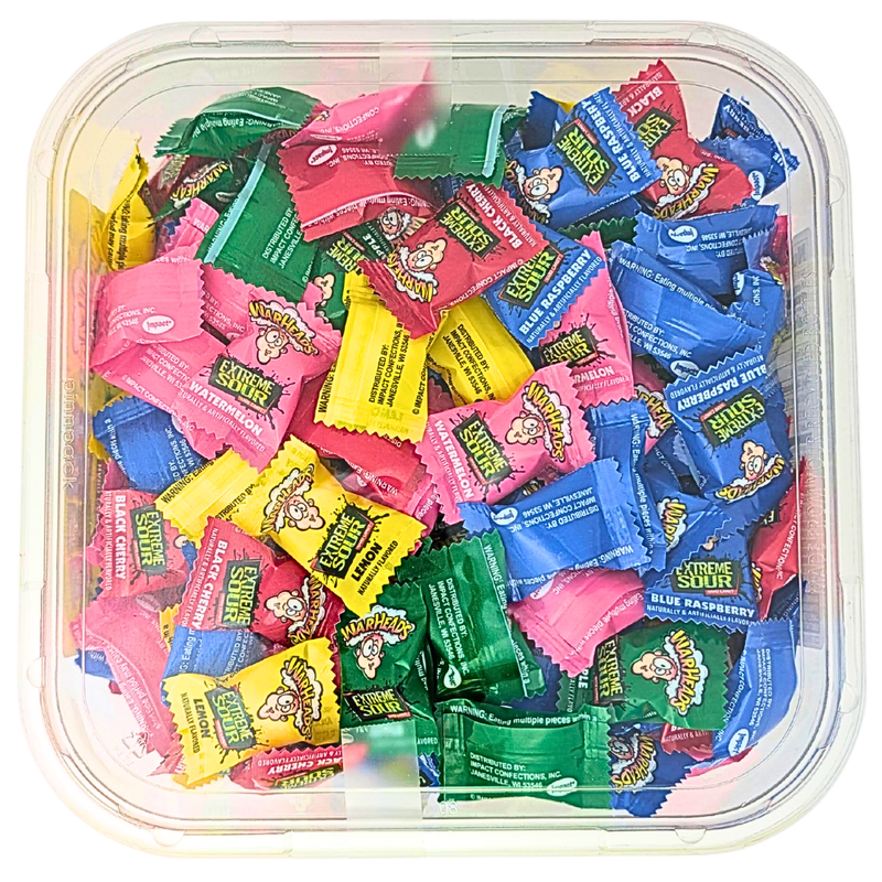 Warheads Extreme Sour Hard Candy Tub