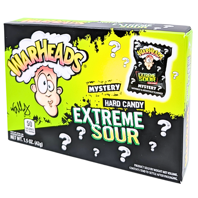 Warheads Mystery Hard Candy Theater Box - 1.5oz