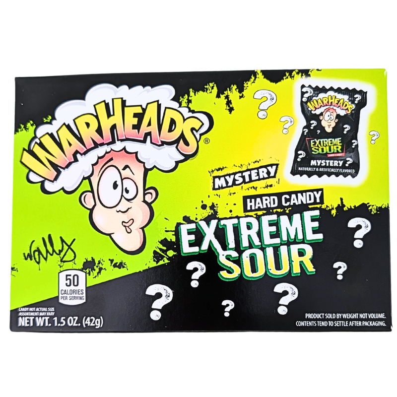 Warheads Mystery Hard Candy Theater Box - 1.5oz