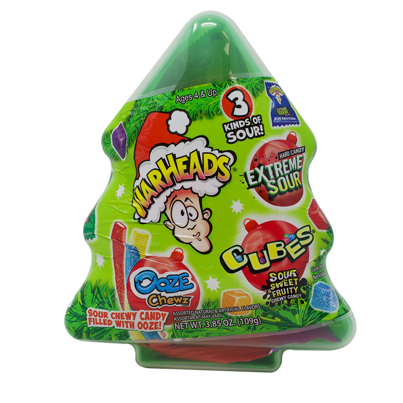 Christmas Warheads Christmas Tree Scrambler - 4.3oz - Sour Candy - Sour Christmas Candies - Christmas Candy - Sour Treats - Warheads - Warheads Candy