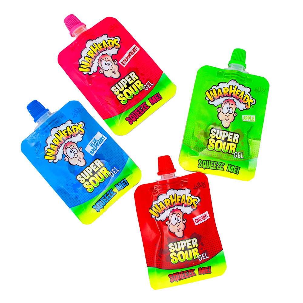 Warheads Super Sour Gel (UK) - 20g - Warheads - Warheads Super Sour Gel - Sour Candy - Sour Gel - UK Candy - British Candy - British Sour Candy