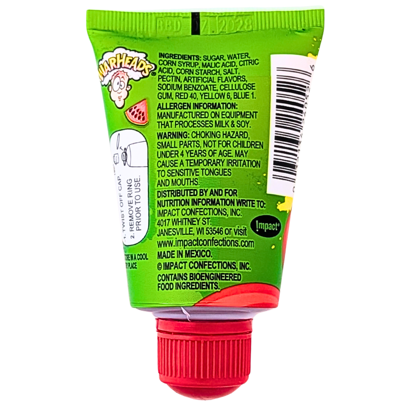 Warheads Super Sour Squeeze Candy - 30g