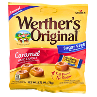Werther’s Original Sugar-Free Caramel Hard Candies – 78g