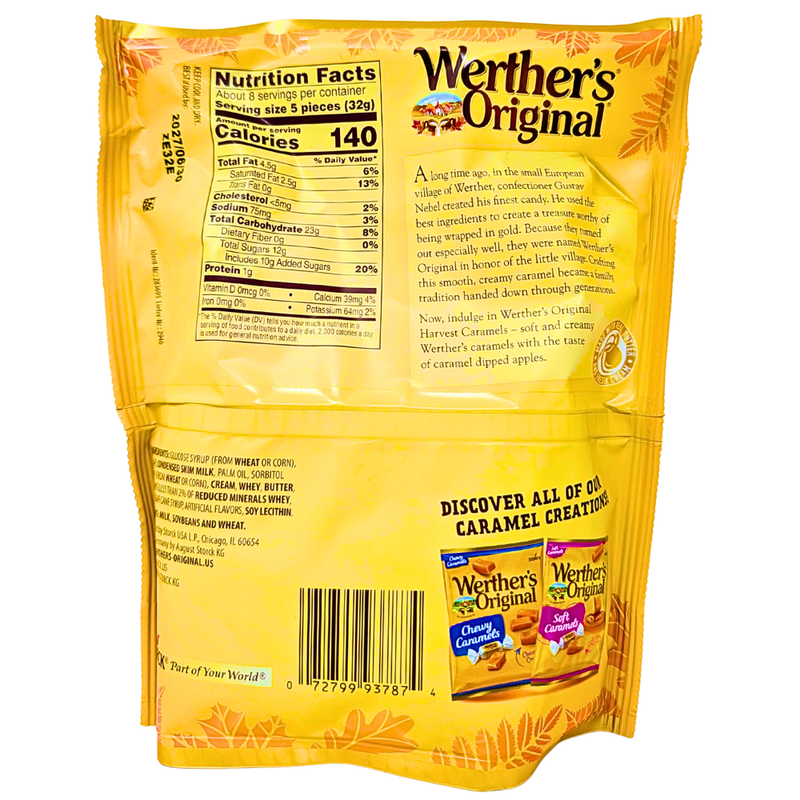 Werther's Original Caramel Apple Soft Caramels - 8.57oz