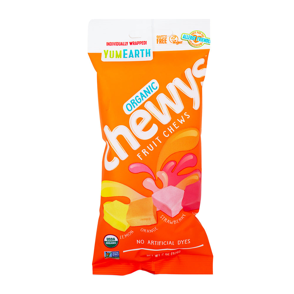 YumEarth Organic Chewys - 2oz | Candy Funhouse – Candy Funhouse CA