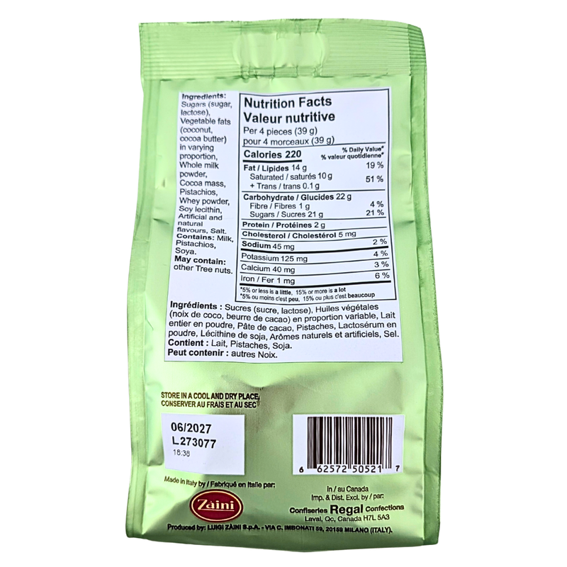 Zaini Boule D'OR Pistachio - 144g