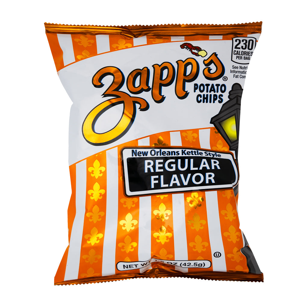 Zapp's Regular Chips - 1.5oz - Zapp’s - Zapp’s Chips - Kettle Chips - Potato Chips