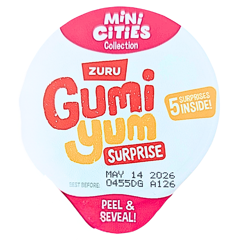 Zuru Gumi Yum Surprise Mini Cities - 21g | Candy Funhouse – Candy