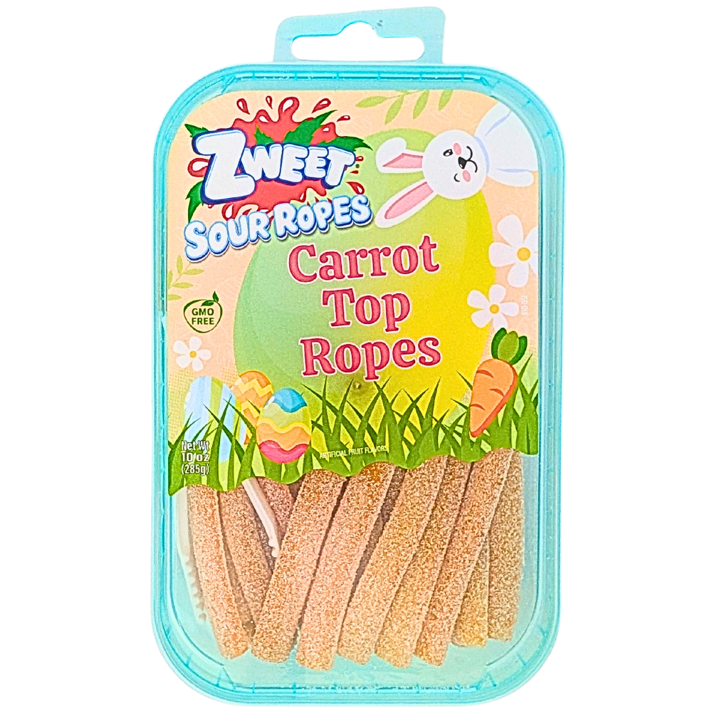 Zweet Easter Carrot Top Ropes - 10oz