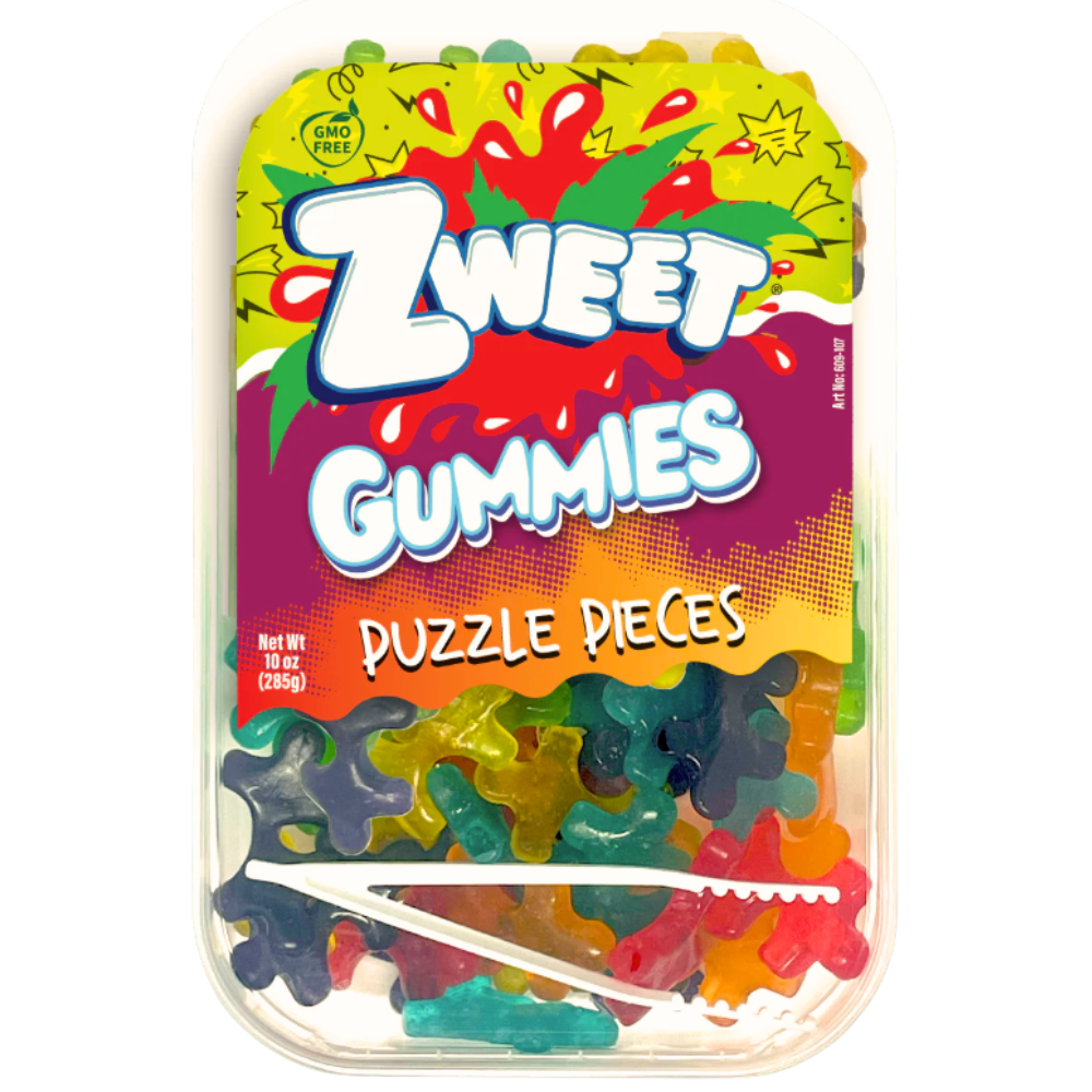 Zweet Gummies Puzzle Pieces - 10oz