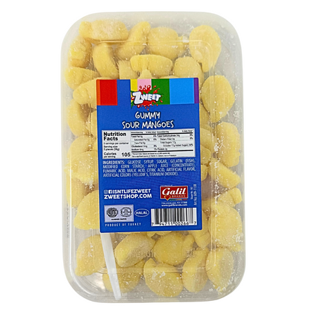 Zweet Gummies Sour Mangoes - 10oz