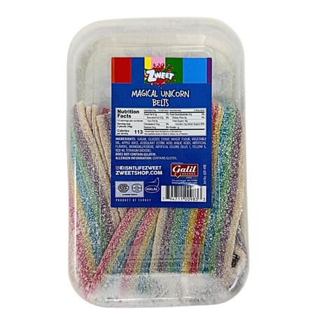Zweet Sour Belts Unicorn Kiss - 10oz