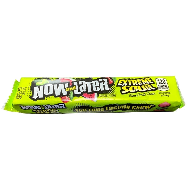 Now and Later Extreme Sour-2.44 oz.