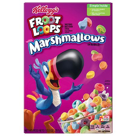 Kellogg's Froot Loops Cereal with Marshmallows - 10.5oz