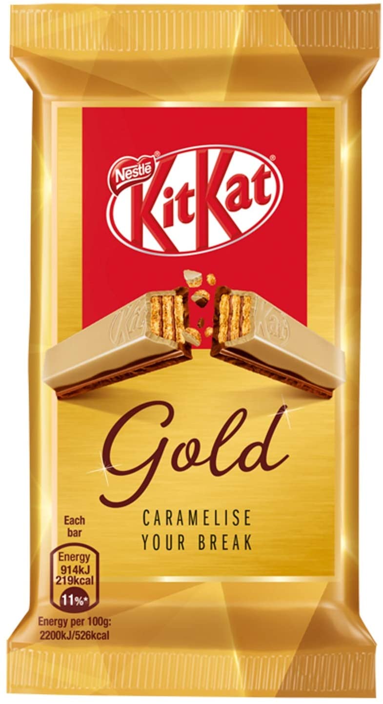 Kit Kat Gold UK chocolate - 41.5g 